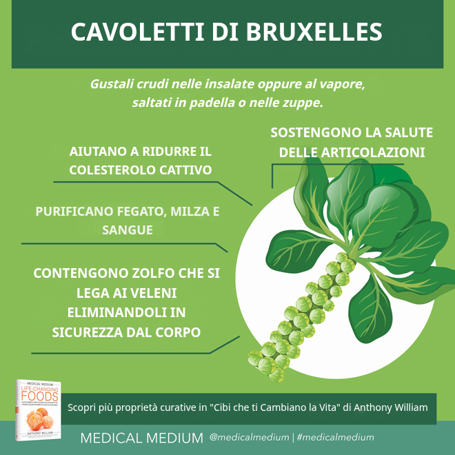 Cavoletti di Bruxelles crudi e al vapore, alleati della pulizia di fegato e sangue