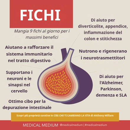 Fichi freschi: alimento per la salute di cervello e intestino