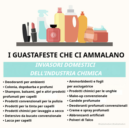 Invasori domestici: le sostanze chimiche dell'industria presenti nelle nostre case